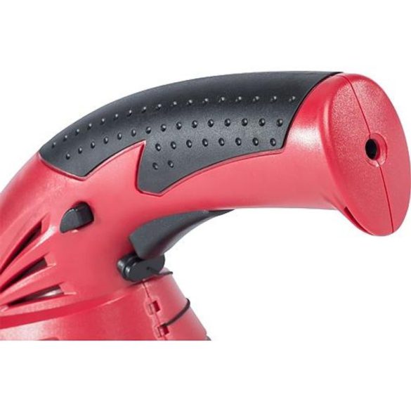 Akkumulátoros fű és sövényvágó olló, Worcraft WPGT306, piros/fekete, 1,3 Ah 7,2 V Li-Ion 1,3 Ah, teleszkópos nyél, cserélhető penge, fűvágó: 8,3 cm, sövényvágó: 13,5 cm