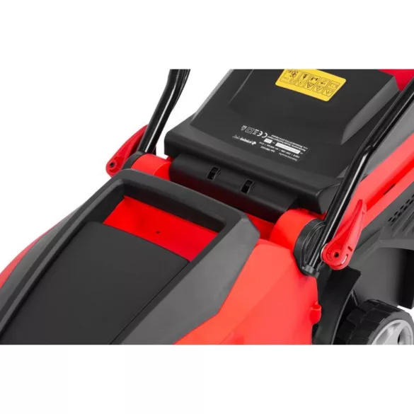 Elektromos fűnyíró, Strend Pro Garden TBE1332, piros/fekete, vágásszélesség: 32 cm, 1300 W, 230 V / 50 Hz, 30 l gyűjtőkosár
