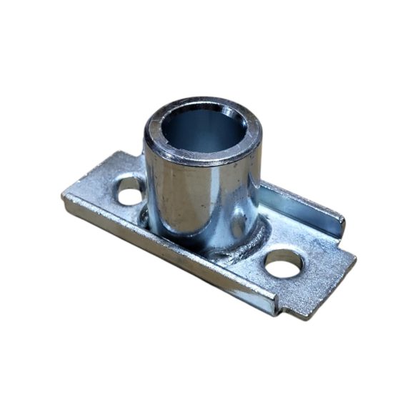 Fűnyíró késtartó, Strend Pro Garden TB53S13 benzinmotoros fűnyíróhoz, ezüst, 21. számú pótalkatrész, 1 db, horganyzott acél, 2 előfúrt furat, eredeti cserealkatrész