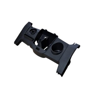 Fűnyíró pohártartó, Strend Pro Garden TB53S13 benzinmotoros fűnyíróhoz, fekete, 91. számú pótalkatrész, ütésálló, UV-álló műanyag, kettős, középső tárolórekesz