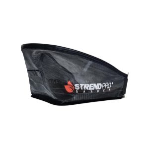 Fűnyíró fűgyűjtő alkatrész, Strend Pro Garden TB53S13 benzinmotoros fűnyíróhoz, fekete, 70. számú pótalkatrész, UV-álló műszálas háló, patentos/kapcsos rögzítés, cserealkatrész