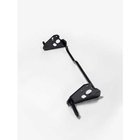 Fűnyíró tengely, Strend Pro Garden TB53S13 benzinmotoros fűnyíróhoz, fekete, 50. számú pótalkatrész, porszórt acél, rozsdaálló, hátsó tengely