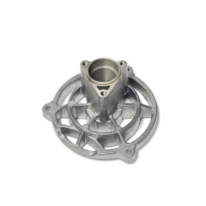 Gyepszellőztető motor karima, Strend Pro Garden HYA5015 elektromos gyepszellőztetőhöz, ezüst, 20. számú pótalkatrész, öntött alumínium, 4 pontos rögzítés