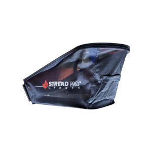 Fűnyíró fűgyűjtő alkatrész, Strend Pro Garden QL53P-196 benzinmotoros fűnyíróhoz, fekete, 86. számú pótalkatrész, légáteresztő, strapabíró textil