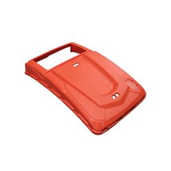   Fűnyíró fűgyűjtő alkatrész, Strend Pro Garden QL53P-196 benzinmotoros fűnyíróhoz, piros, 77. számú pótalkatrész, ütés- és UV-álló műanyag