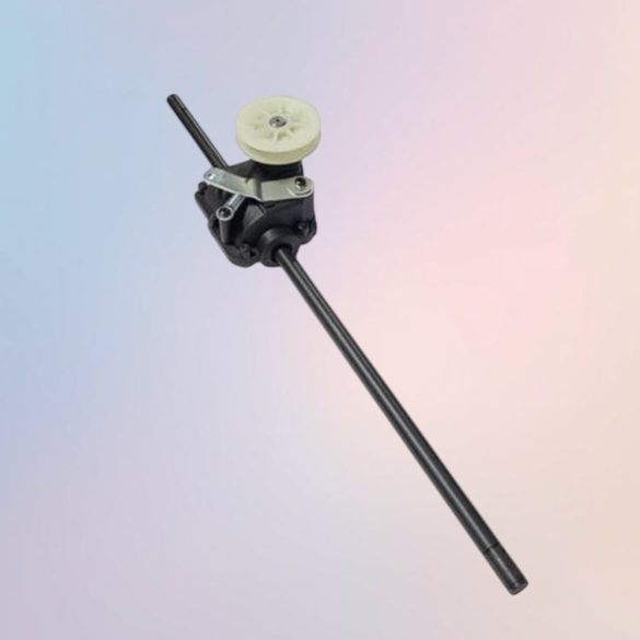 Fűnyíró meghajtóegység, Strend Pro Garden QL53P-196 benzinmotoros fűnyíróhoz, fekete/krémszínű, 48. számú pótalkatrész, edzett acél, előre szerelt szíjtárcsával