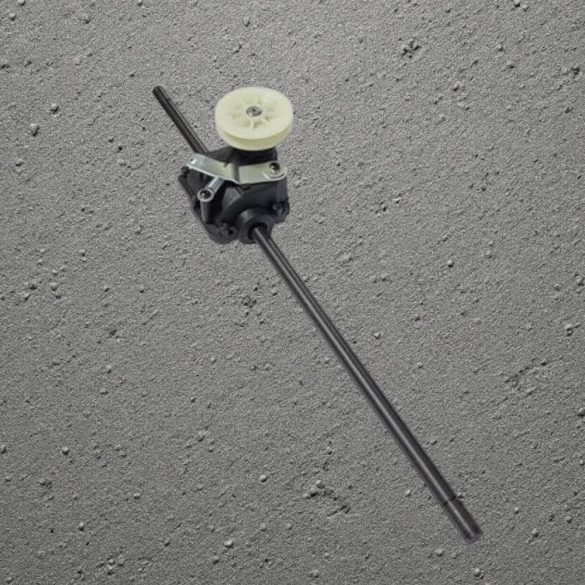 Fűnyíró meghajtóegység, Strend Pro Garden QL53P-196 benzinmotoros fűnyíróhoz, fekete/krémszínű, 48. számú pótalkatrész, edzett acél, előre szerelt szíjtárcsával