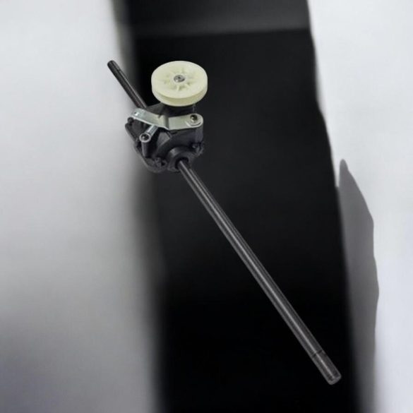 Fűnyíró meghajtóegység, Strend Pro Garden QL53P-196 benzinmotoros fűnyíróhoz, fekete/krémszínű, 48. számú pótalkatrész, edzett acél, előre szerelt szíjtárcsával