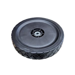 Fűnyíró kerék, Strend Pro Garden QL46PD-139 benzinmotoros fűnyíróhoz, fekete, 19. számú pótalkatrész, csapágyazott, ütés- és UV-álló, hátsó, 1 db