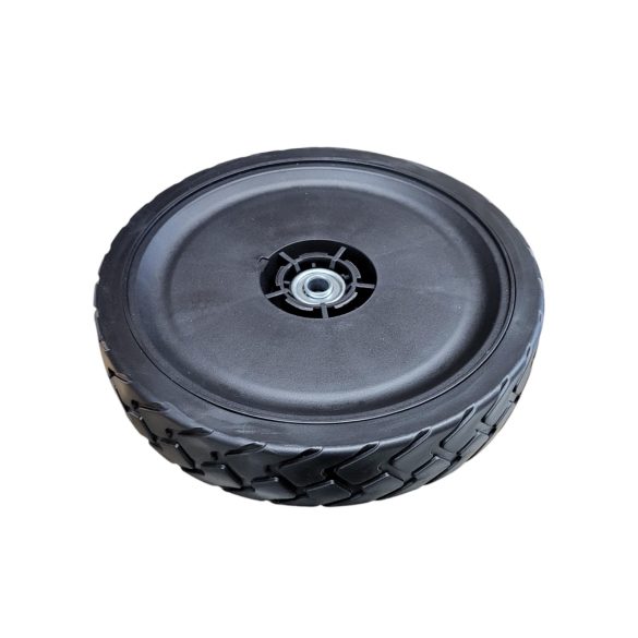 Fűnyíró kerék, Strend Pro Garden QL46PD-139 benzinmotoros fűnyíróhoz, fekete, 19. számú pótalkatrész, csapágyazott, ütés- és UV-álló, hátsó, 1 db