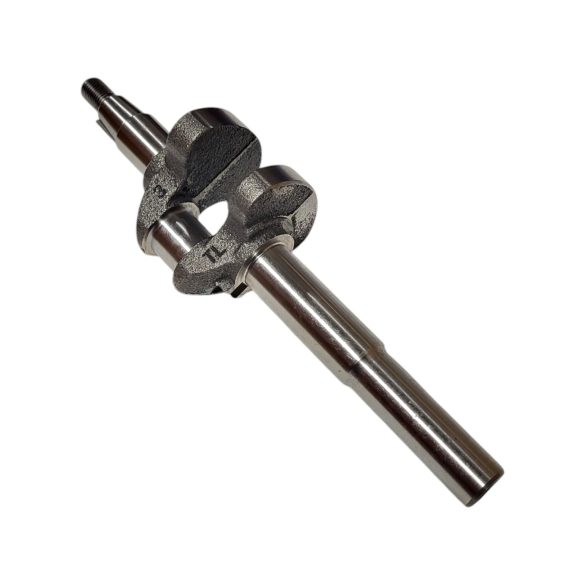 Fűnyíró főtengely, Strend Pro Garden QL46PD-139 benzinmotoros fűnyíróhoz, fémes acél, edzett acél, felületkeményített, kiegyensúlyozott