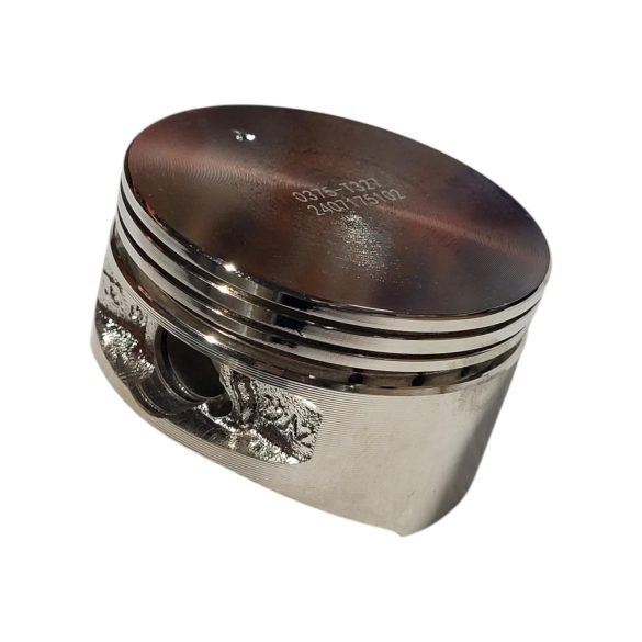 Fűnyíró dugattyú, Strend Pro QL46PD-139 benzinmotoros fűnyíróhoz, fémes ezüst, kopásálló ötvözet