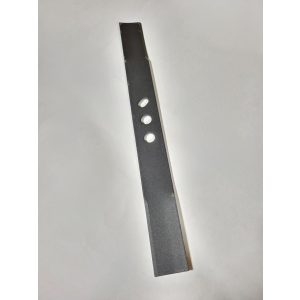 Fűnyírókés, Strend Pro Garden QL41S-139 benzinmotoros fűnyíróhoz, sötétszürke, 40,6 cm, hárompontos rögzítés, hőkezelt, alacsony vibráció