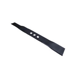   Fűnyírókés, Strend Pro Garden QL46P-139 benzinmotoros fűnyíróhoz, matt fekete, 45,7 cm, edzett acél, háromlyukas rögzítés, korróziógátló bevonat