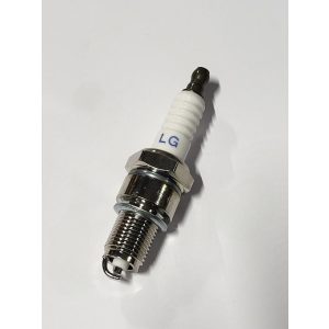 Fűnyíró gyújtógyertya, Strend Pro Garden QL41S-139, QL46P-139, QL46P-139E benzinmotoros fűnyírókhoz, fehér, M14 × 1,25 menet, kerámia szigetelés, 1 db