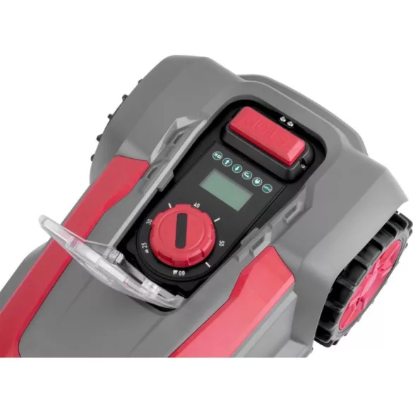 Akkumulátoros robotfűnyíró, Worcraft RLM-20Li, vágásszélesség: 22 cm, 20 V Li-Ion, 4 Ah, 1,2 km/h, ütközésérzékelő, esőérzékelő, automatikus dokkolás, akkumulátorral és dokkolóval