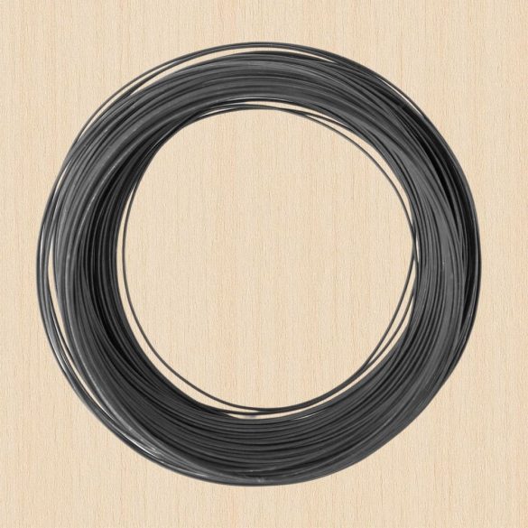 Fűnyíró határoló vezeték, Worcraft RLM-20Li robotfűnyíróhoz, fekete, 130 m, UV-álló, műanyag bevonatú rézkábel, területkijelöléshez