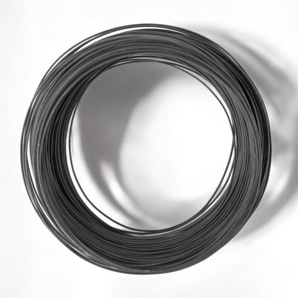 Fűnyíró határoló vezeték, Worcraft RLM-20Li robotfűnyíróhoz, fekete, 130 m, UV-álló, műanyag bevonatú rézkábel, területkijelöléshez