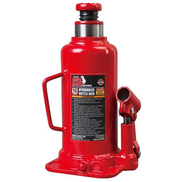 Hidraulikus emelő, Strend Pro TH90404S, piros, 4000 kg teherbírás, bőröndben, masszív, könnyen mozgatható