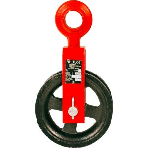 Csiga, Brano Z 500 B, 500 kg, piros/fekete, szemmel, kézi működtetésű, hordozható, köteles használathoz, egyszerű kialakítás