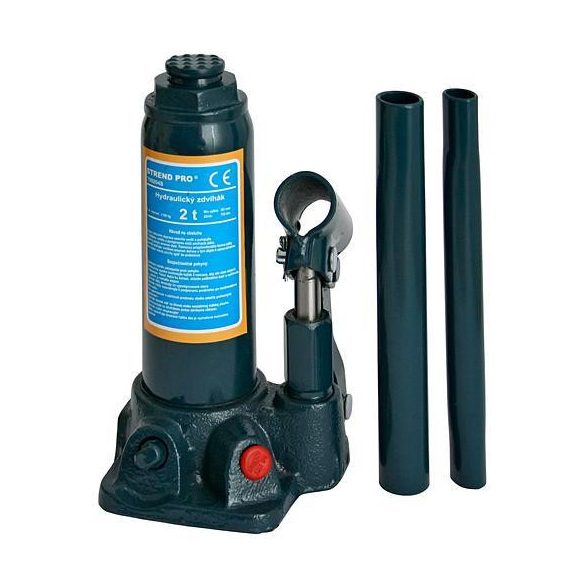 Hidraulikus emelő, Strend Pro TH91004, sötétzöld, 10000 kg teherbírás, kompakt, masszív, könnyen mozhatható