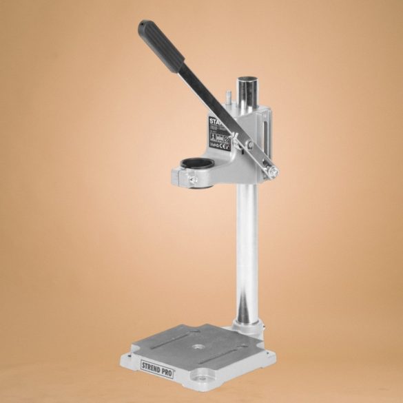 Fúrógép állvány, Strend Pro DS-6071, állítható magasságú, munkapadra rögzíthető