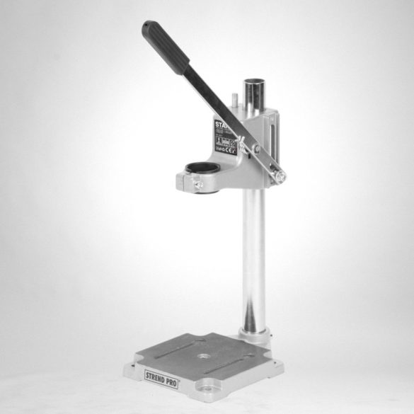 Fúrógép állvány, Strend Pro DS-6071, állítható magasságú, munkapadra rögzíthető