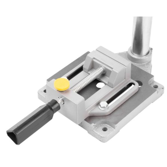 Fúrógép állvány, Strend Pro DS-6072, állítható magasság, sarokszorítóval, kézi fúrógépekhez