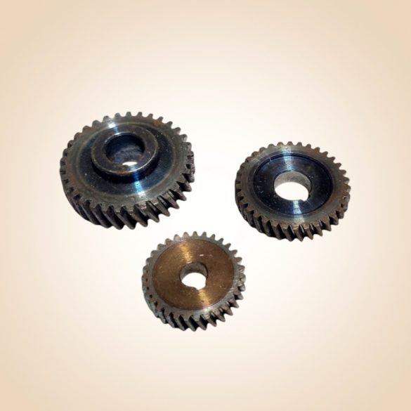 Habarcskeverő fogaskerék készlet, Burley R6167 elektromos habarcskeverőhöz, 1–19. számú pótalkatrész