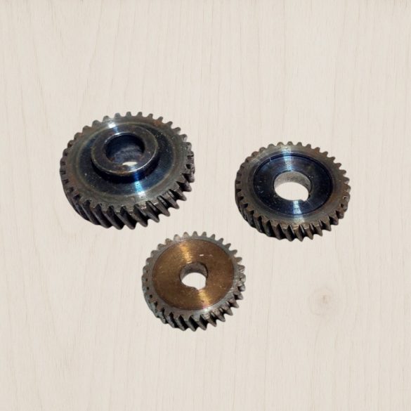 Habarcskeverő fogaskerék készlet, Burley R6167 elektromos habarcskeverőhöz, 1–19. számú pótalkatrész