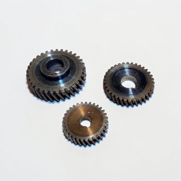 Habarcskeverő fogaskerék készlet, Burley R6167 elektromos habarcskeverőhöz, 1–19. számú pótalkatrész