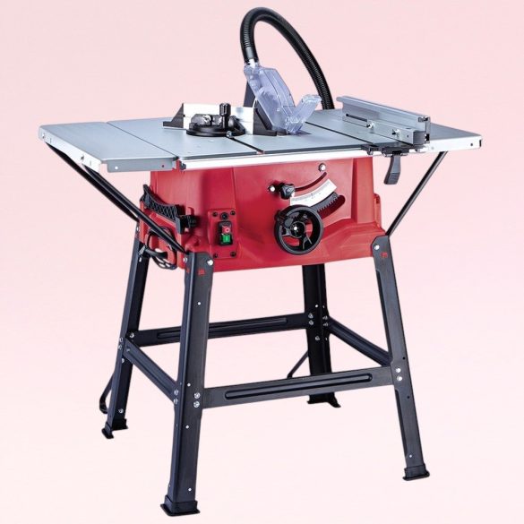 Elektromos körfűrész, Worcraft TS-2000A, asztali, 2000 W, 240 V / 50 Hz, 250 mm tárcsa, 5000 fordulat/perc, 0-45° állítható, túlterhelés-védelem, 2 db ajándék fűrészlap