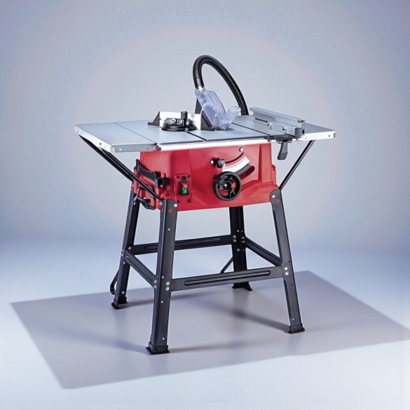 Elektromos körfűrész, Worcraft TS-2000A, asztali, 2000 W, 240 V / 50 Hz, 250 mm tárcsa, 5000 fordulat/perc, 0-45° állítható, túlterhelés-védelem, 2 db ajándék fűrészlap