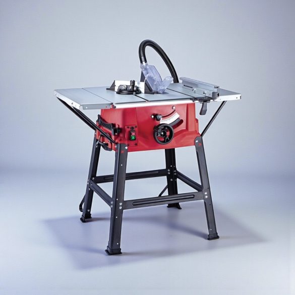 Elektromos körfűrész, Worcraft TS-2000A, asztali, 2000 W, 240 V / 50 Hz, 250 mm tárcsa, 5000 fordulat/perc, 0-45° állítható, túlterhelés-védelem, 2 db ajándék fűrészlap