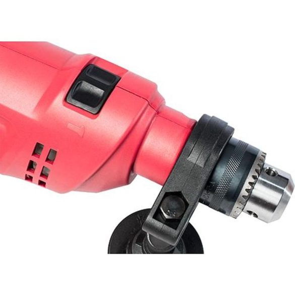 Elektromos ütvefúró, Worcraft ID-800, piros, 800 W, 13 mm tokmány, 0-2700 fordulat/perc, jobb-bal forgás