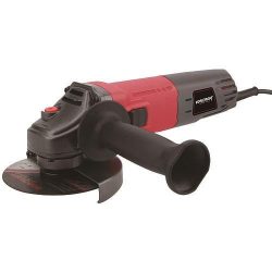   Elektromos sarokcsiszoló, Worcraft AG08-125S, piros/fekete, 125 mm, 820 W, 11 000 fordulat/perc, 230 V