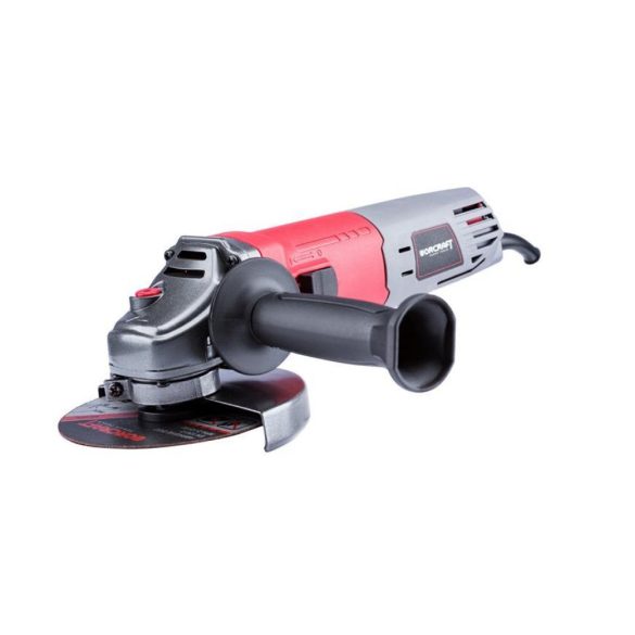 Elektromos sarokcsiszoló, Worcraft AG08-125S, piros/fekete, 125 mm, 820 W, 11 000 fordulat/perc, 230 V