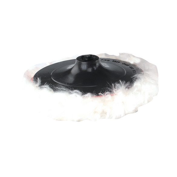 Polírozófej, Worcraft, CP14-180/WPP, kiváló minőségű báránygyapjú, fémfelületekhez, polírozógépekhez