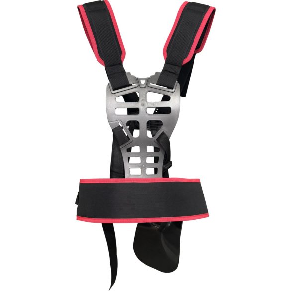 Bozótvágó heveder, Strend Pro Premium TW009-W, fekete, kétvállas