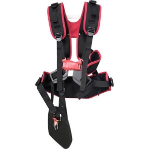 Bozótvágó heveder, Strend Pro Premium TW010-W, fekete, kétvállas