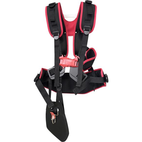 Bozótvágó heveder, Strend Pro Premium TW010-W, fekete, kétvállas