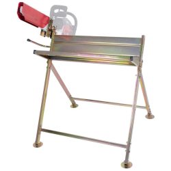   Fafűrészelő állvány, Strend Pro, maximum 120 kg terhelhetőség, láncfűrész-tartóval, fafűrészeléshez