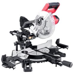   Akkumulátoros gérvágó fűrész, Worcraft CMS-S20Li ShareSYS, 2-4 Ah 20 V Li-Ion, 185 mm tárcsa, 3600 fordulat/perc, csúszó funkció, lézeres vezető, akkumulátor és töltő nélkül