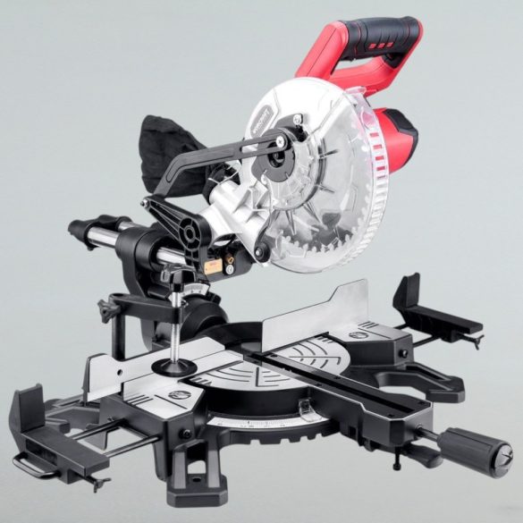 Akkumulátoros gérvágó fűrész, Worcraft CMS-S20Li ShareSYS, 2-4 Ah 20 V Li-Ion, 185 mm tárcsa, 3600 fordulat/perc, csúszó funkció, lézeres vezető, akkumulátor és töltő nélkül