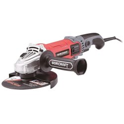   Elektromos sarokcsiszoló, Worcraft AG14-125S, piros/fekete, 125 mm, 1400 W, 11 500 fordulat/perc, 230 V