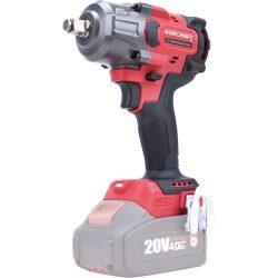   Akkumulátoros ütvecsavarozó, Worcraft CIW-S20LiB-850 ShareSYS, piros/fekete, 850 Nm, 0-2500 fordulat/perc, 0-3000 ütés/perc, 20 V Li-Ion, akkumulátor és töltő nélkül