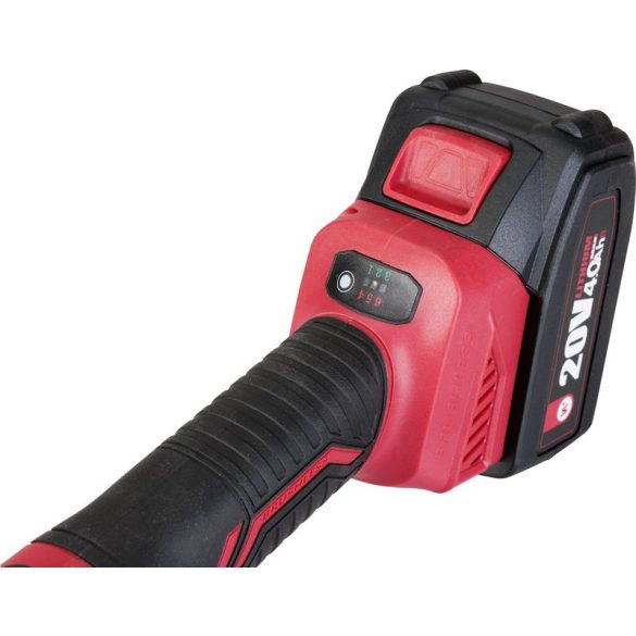 Akkumulátoros szerszámgépkészlet, Worcraft XCUBE003 ShareSYS Toolbox készlet, CAG-S20LiBS-125 sarokcsiszoló, 125 mm tárcsa + 2 x 4,0 Ah akkumulátor + töltő, 8 literes Toolbox