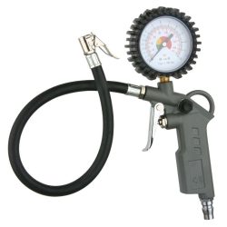   Gumiabroncs felfújó pisztoly, Strend Pro Airtool TG-11, szürke, manométerrel, kompresszorhoz, minden normál gumiabroncshoz