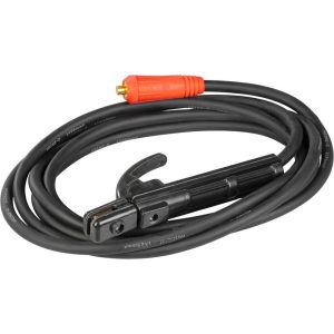 Földelő kábel, Strend Pro ST Welding WC200, fekete, 400 cm kábel, 200 A földelőkapocs, hegesztőgéphez