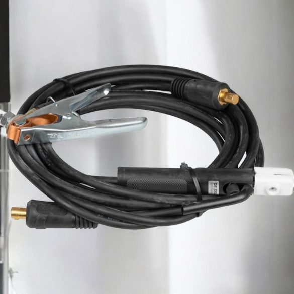 Földelő hegesztőkábel, Strend Pro 116014, fekete, elektródafogóval, 5–180 A földelőkapocs, hegesztőgéphez